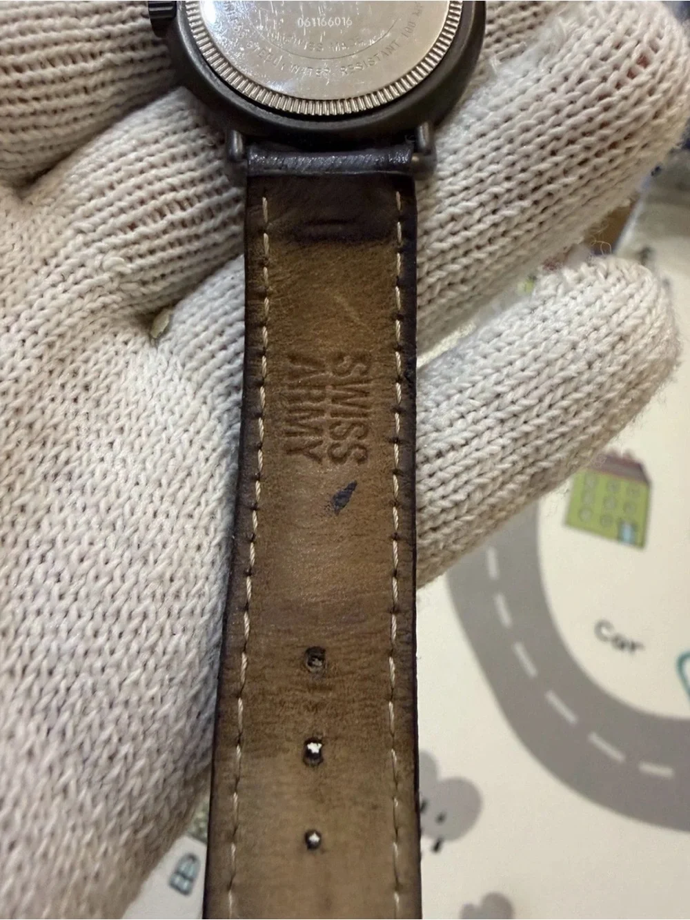 Vintage 1990s Victorinox Swiss Army Cavalry Gunmetal Watch 24531